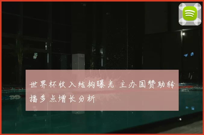 世界杯收入结构曝光 主办国赞助转播多点增长分析